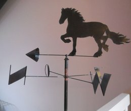 Windwijzer met paard